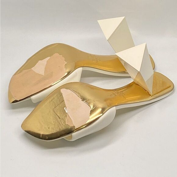 Valentino Garavani One Stud Hyper Slide Sandals In Patent Leather size 39.5 - Picture 14 of 15